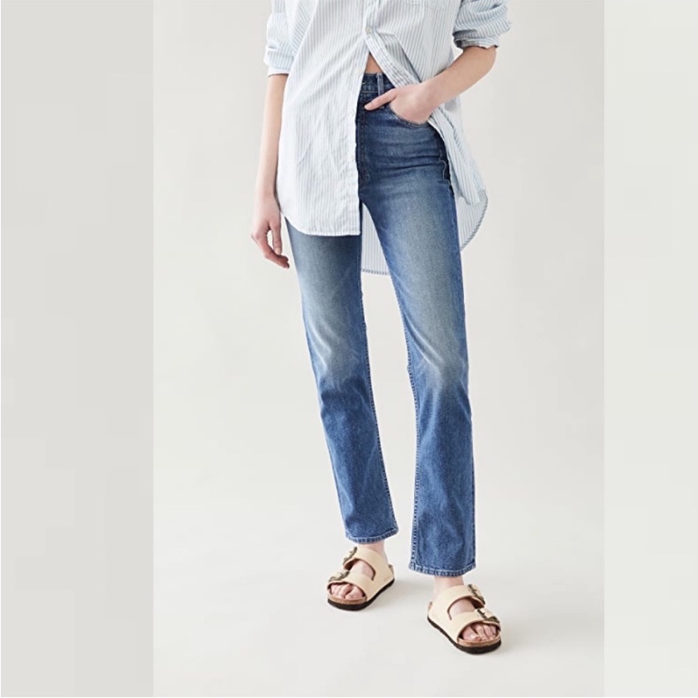 MOTHER High Waisted Rider Skimp Jeans